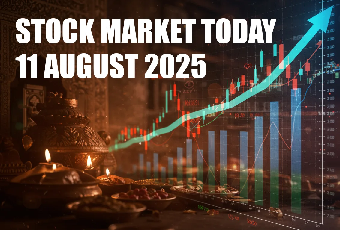 11 अगस्त 2025 को भारतीय शेयर बाजार का तकनीकी विश्लेषण और प्रमुख इंडेक्स का प्रदर्शन