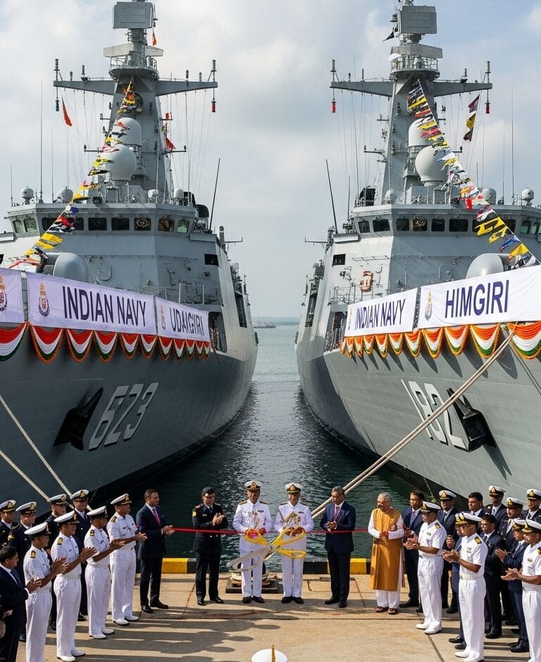 INS Udaygiri और INS Himgiri - Project 17A Stealth Frigates का भारतीय नौसेना में शामिल होना