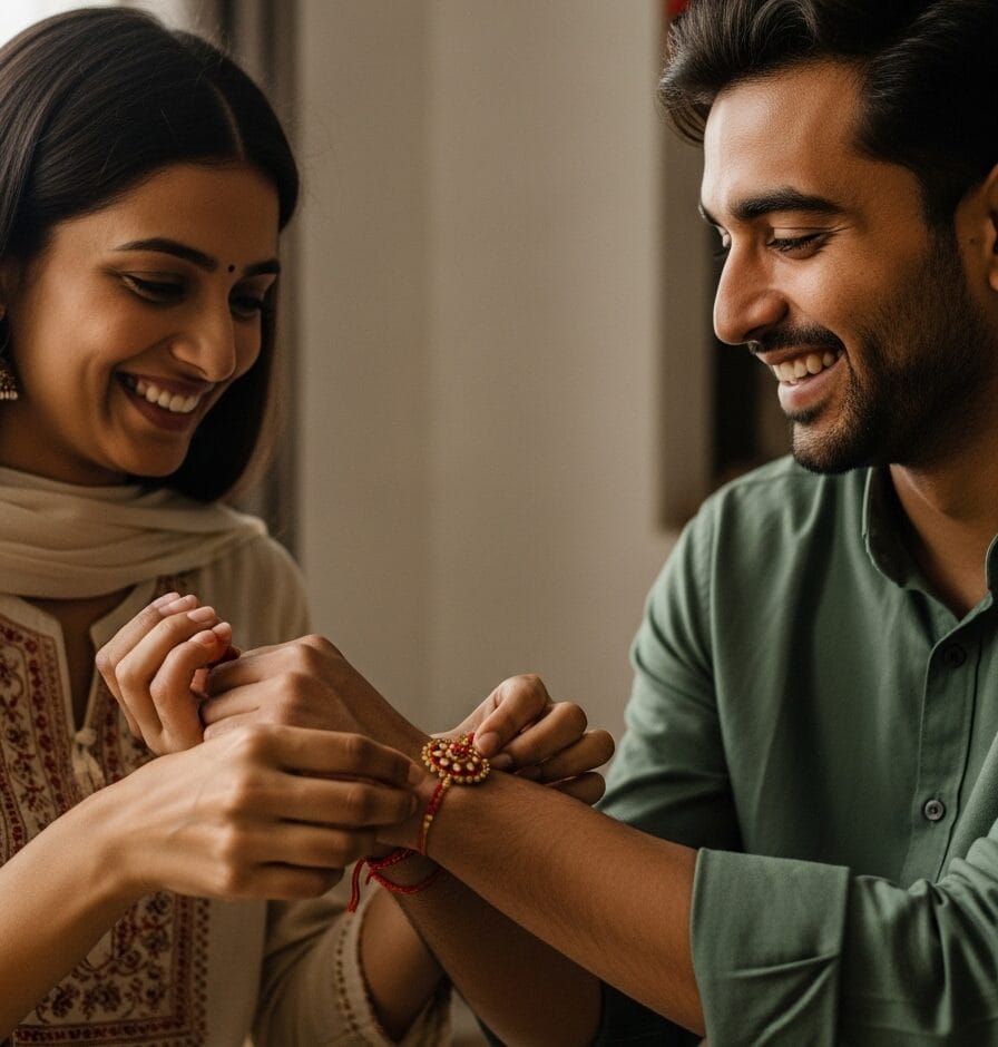 रक्षा बंधन 2025 फैशन गाइड राशि के अनुसार लकी रंग और आउटफिट सुझाव