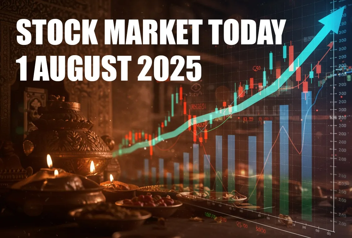 जानिए आज 1 अगस्त 2025 को भारतीय शेयर बाजार का हाल। सेंसेक्स, निफ्टी के प्रमुख उतार-चढ़ाव, किन शेयरों पर होगी नजर, वैश्विक और घरेलू आर्थिक संकेत, और निवेशकों के लिए जरूरी सलाह हिंदी में पढ़ें।