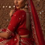 Red Navratri Day 2 outfit inspiration for Brahmacharini Puja