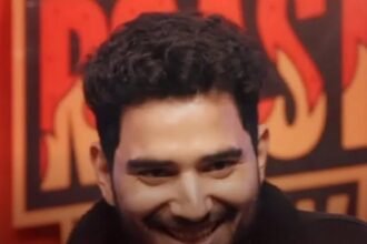 Comedian Samay Raina looking serious during a public appearance