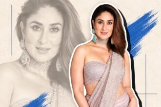 Entertainment graphic about Kareena Kapoor’s humorous social-media post